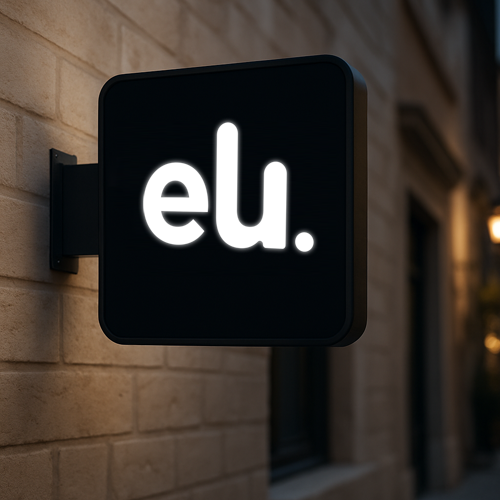 Enseigne Drapeau Coins Arrondis Enseigneup