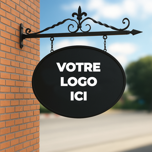 Enseigne drapeau suspendu - Vintage Enseigneup