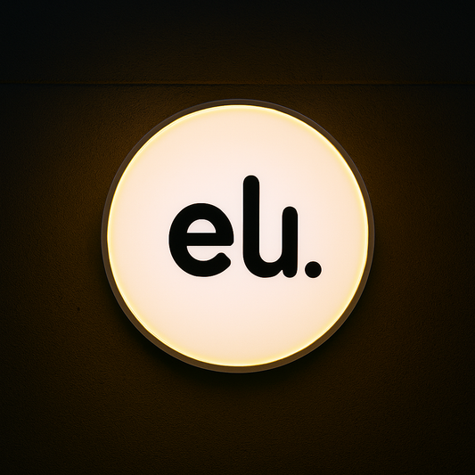 Enseigne Ronde une face Enseigneup