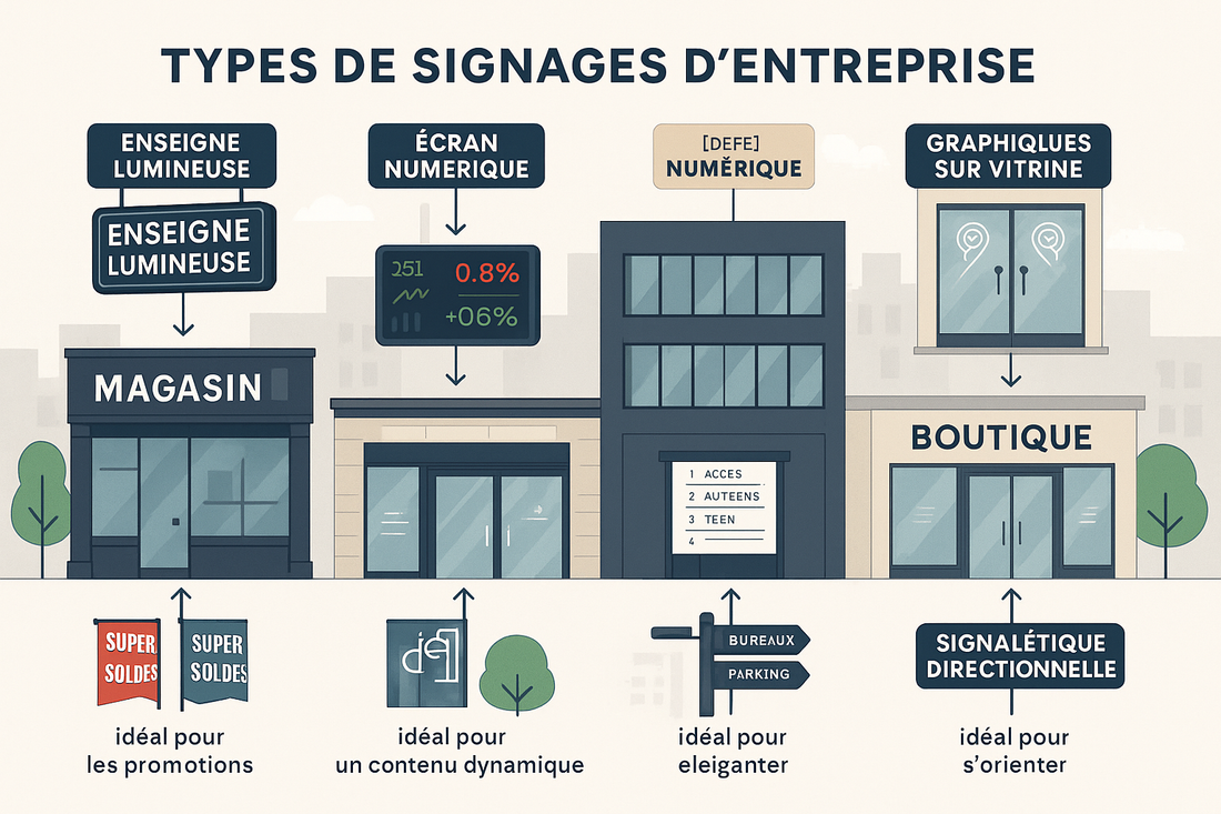 Comment choisir son enseigne selon son activité ou son besoin ?