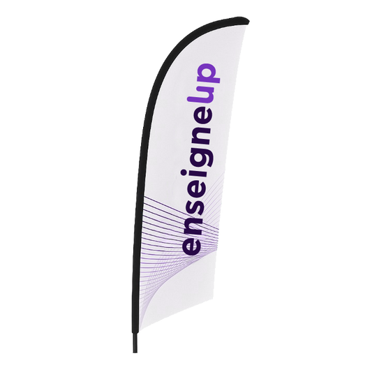 Drapeaux Publicitaires Surf Enseigneup