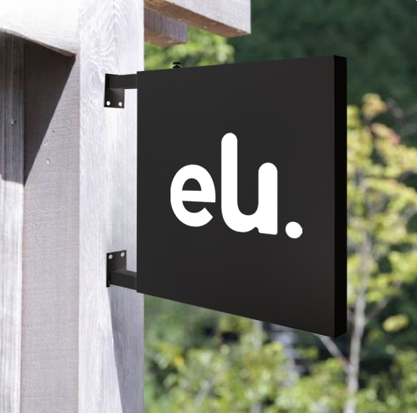 Enseigne drapeau éco - Télescopique Enseigneup