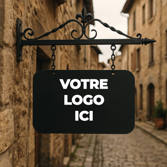 Enseigne drapeau suspendu - Vintage Enseigneup