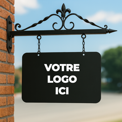 Enseigne drapeau suspendu - Vintage Enseigneup