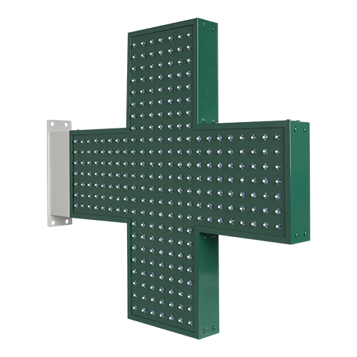 Enseigne drapeau croix pharmacie Enseigneup