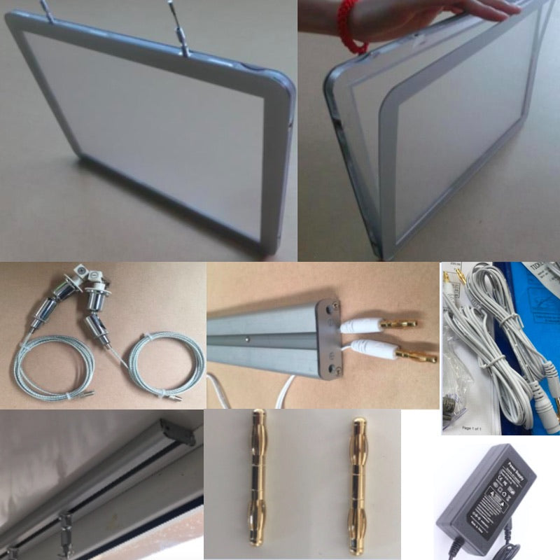 KIT Cadres lumineux- Suspendu Enseigneup