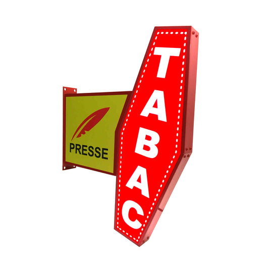 Carotte Tabac -  Coins carrés Enseigneup